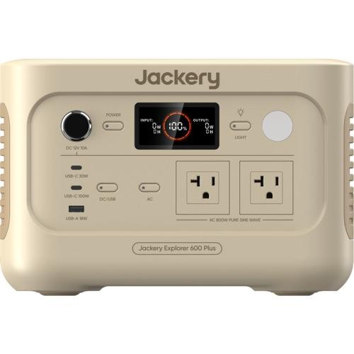 Jackery ポータブル電源 600 Plus [サンドゴールド] 0810105528411