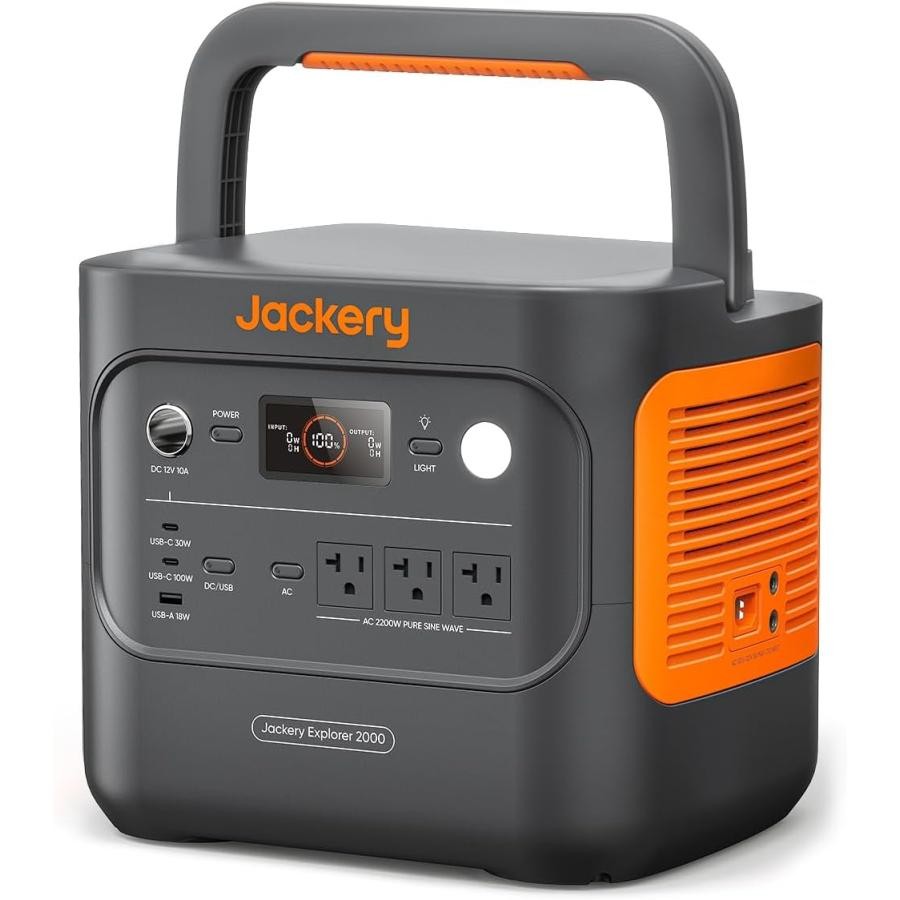 Jackery ポータブル電源 2000 New JE-2000D 0810105528473