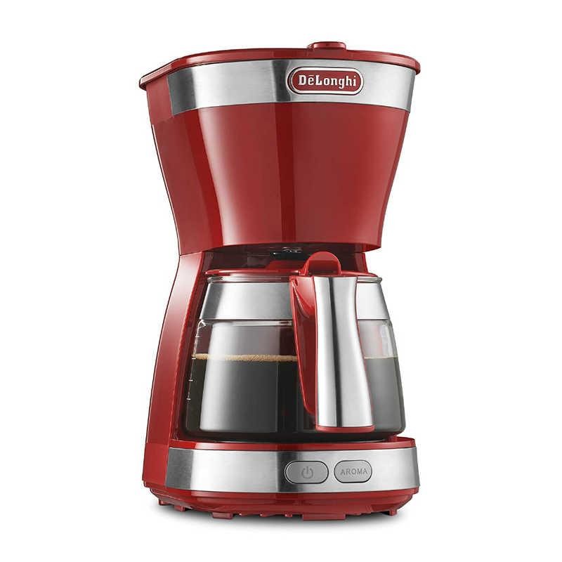 Delonghi デロンギ コーヒーメーカー ICM12011J-R パッションレッド 4988371024329