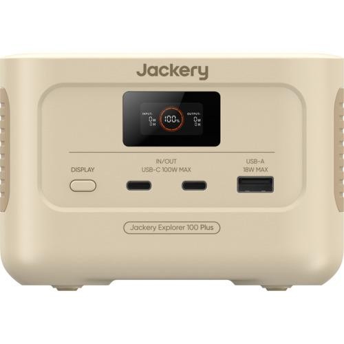 ポータブル電源 Jackery Explorer 100 Plus [サンドゴールド]　0810105528572