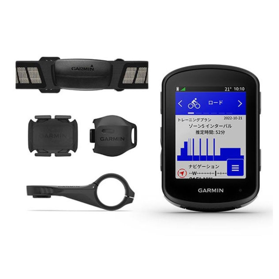 GARMIN ガーミン GPS サイクルコンピューター EDGE 540 BUNDLE セット ブラック 0753759322229