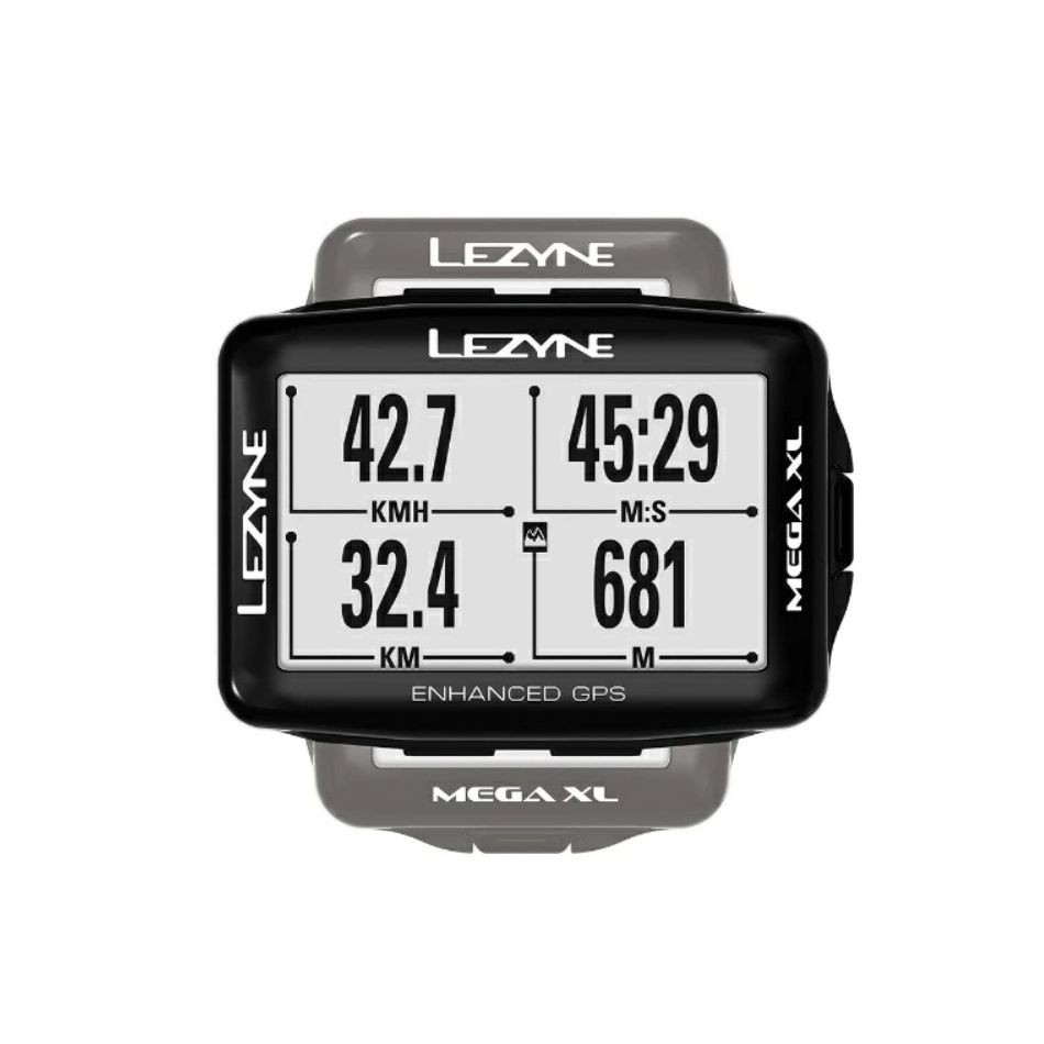 LEZYNE レザイン GPS サイクルコンピューター MEGA XL GPS BLACK 4712805998012