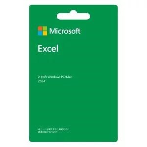 Microsoft マイクロソフト Exxcel 2024年 永続版 4549576249742