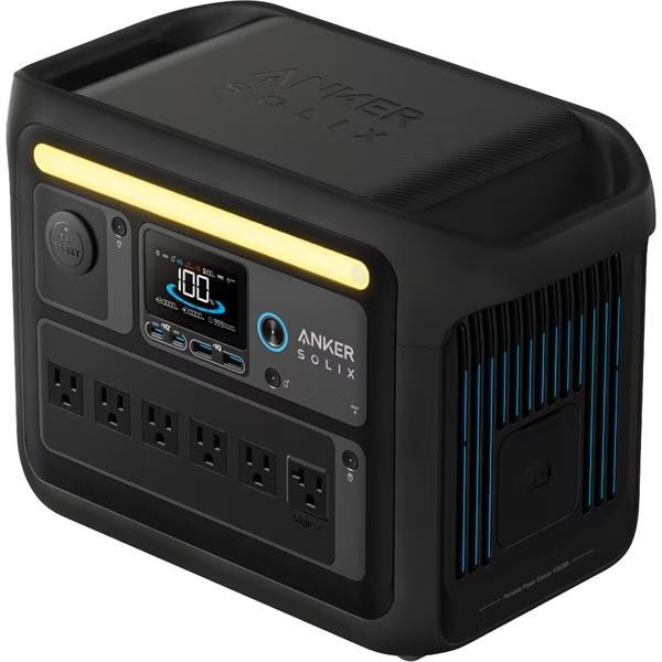 ポータブル電源 ANKER アンカー Solix C1000 Portable Power Station A1761511 [ブラック]　4571411217593