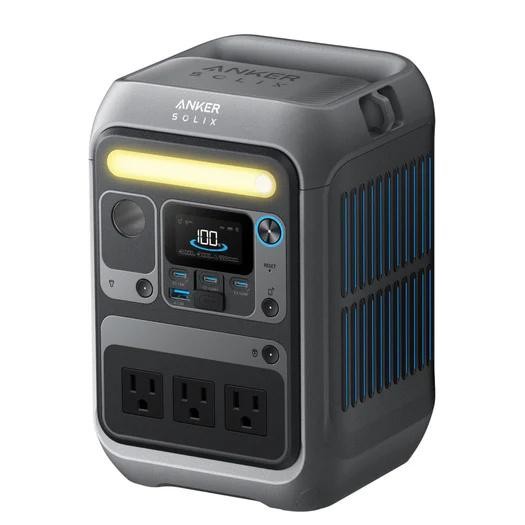 Anker ポータブル電源 Solix C300 Portable Power Station (ダークグレー)  A17225Z1　4571411221002