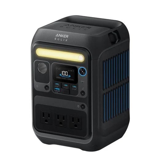 Anker ポータブル電源 Solix C300 Portable Power Station (ブラック)  A1722511　4571411221019