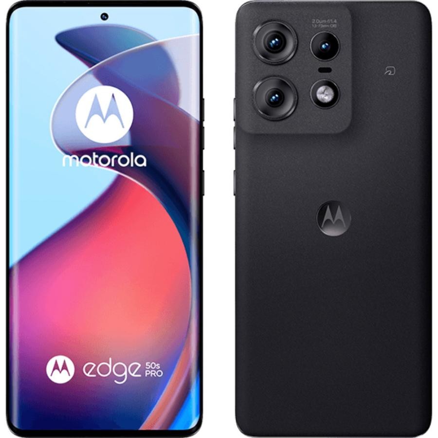 motorola モトローラ スマホ edge 50s pro SIMフリー ブラックビューティー 4549046145062