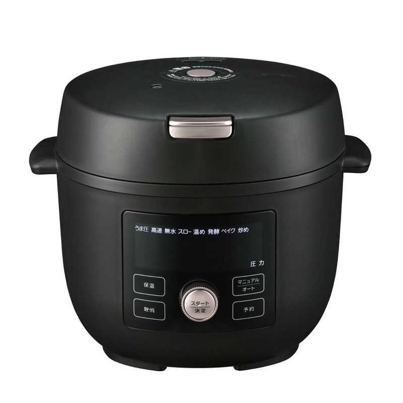 タイガー魔法瓶 圧力鍋 TIGER COOKPOT COK-B220-KM [マットブラック]　4904710442296