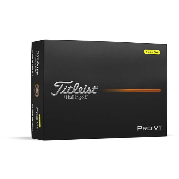 Titleist タイトリスト ゴルフボール PROV1  1ダース 2025年版 イエロー 0196665928572