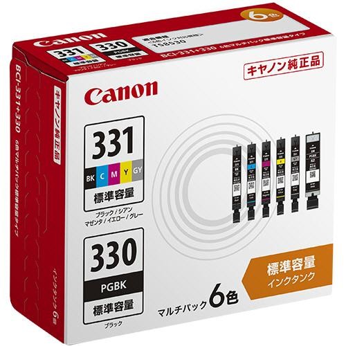 CANON キヤノン インクタンク BCI-331+330／6MP 4549292190007