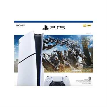 PS5 Slim DISC モデル プレイステーション5 モンスターハンターワイルズ CFIJ-10025 4948872017169