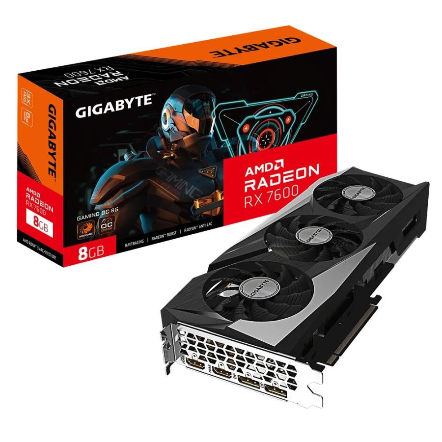 GIGABYTE グラフィックボード Radeon RX7600 GV-R76GAMING OC-8GD 4988755065832