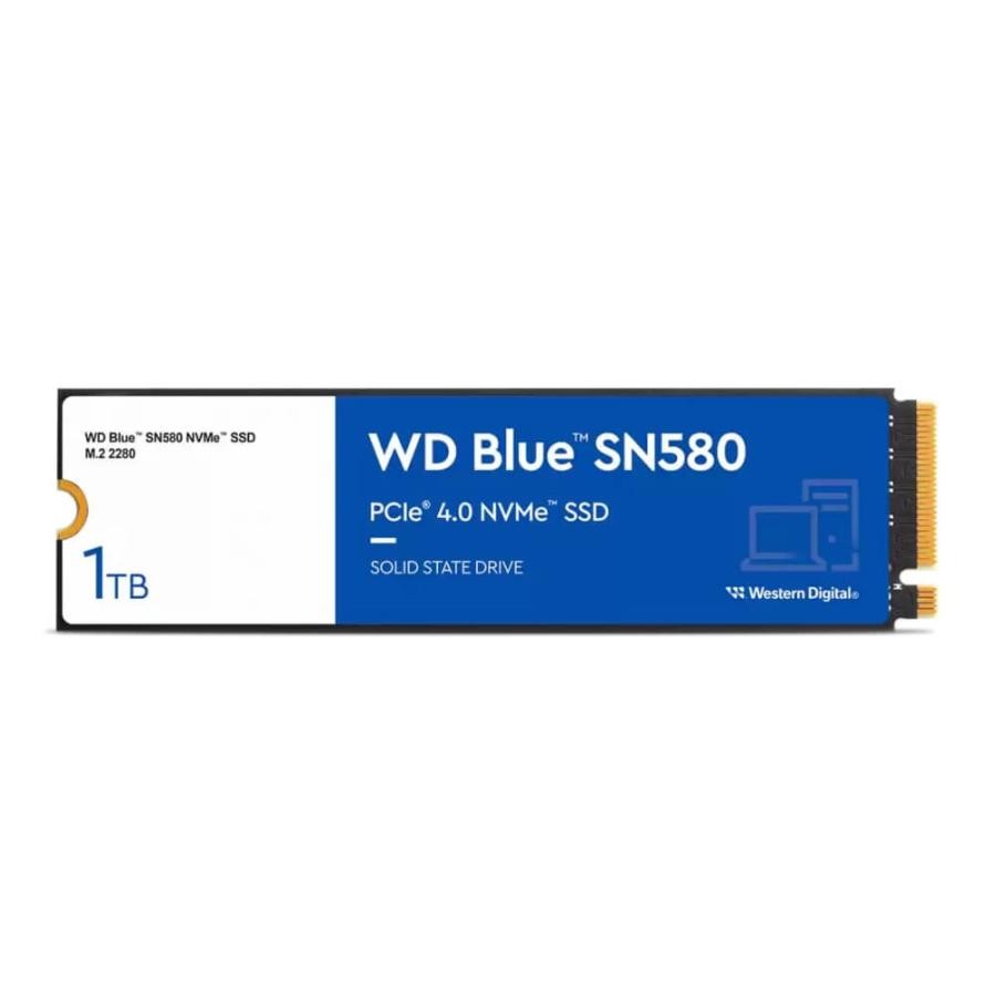 Western Digital ウエスタンデジタル 内蔵SSD 1TB WD Blue SN580 WDS100T3B0E 0718037887340