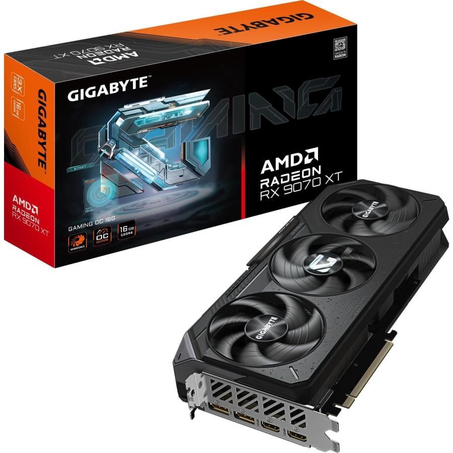 GIGABYTE Radeon RX9070XT グラフィックボード　GV-R9070XTGAMING OC-16GD 4988755070942