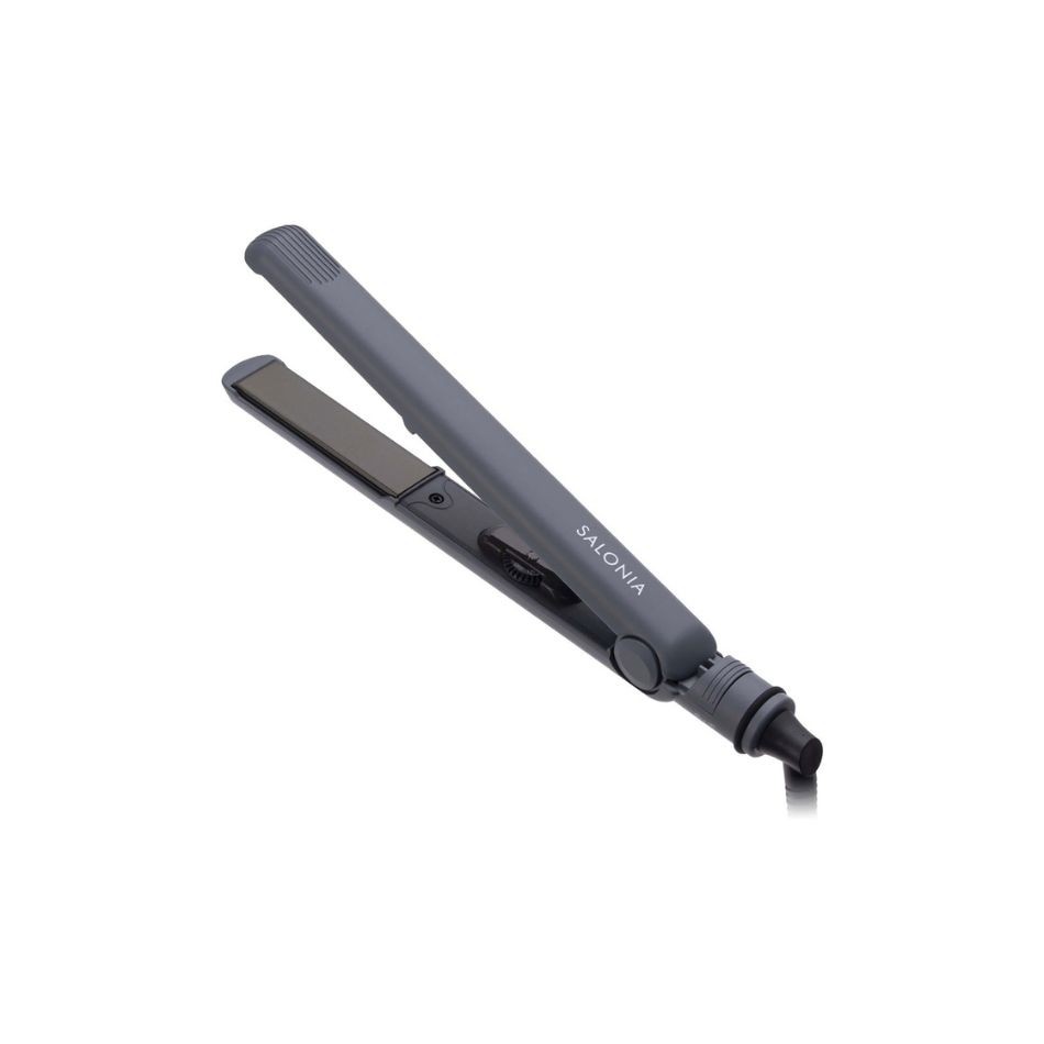 SALONIA サロニア ストレートヘアアイロン 24mm SL-004SGR グレー 4582521680047