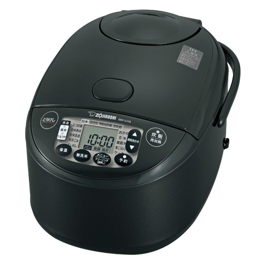 ZOJIRUSHI 象印 炊飯器 NW-VJ18-BA ブラック 4974305227249