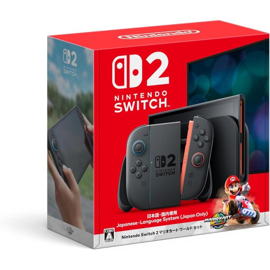 Nintendo Switch 2 マリオカート ワールドセット 日本語・国内専用 BEE-S-KB6PA 4902370553031