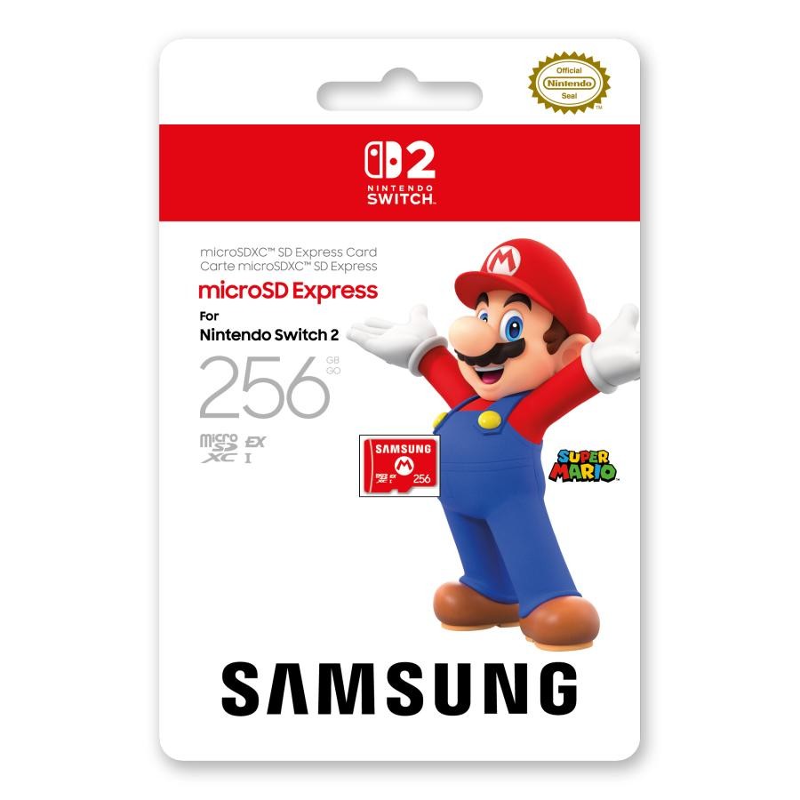 Nintendo Switch 2 Samsung Micro SD Express 256GB SDカード 8806095700670
