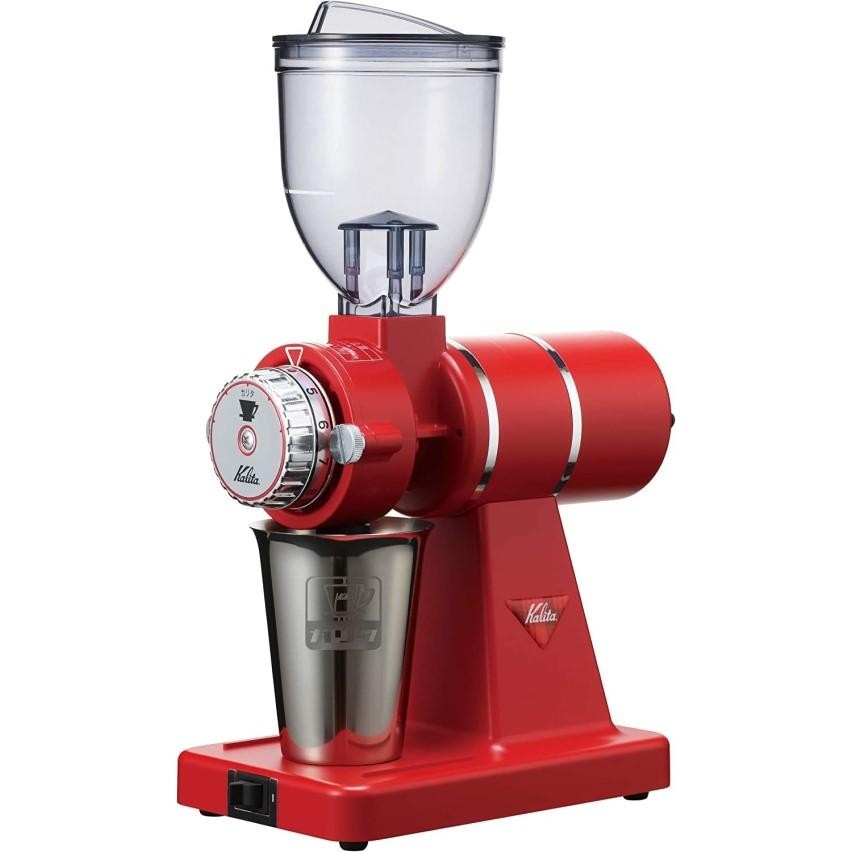 Kalita カリタ 電動コーヒーミル ナイスカットG 61117 インディアンレッド 4901369611172