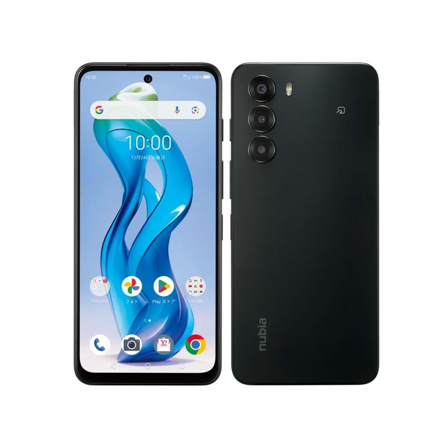 Nubia ヌビア スマホ S 5G A403ZT Y!mobile版 ブラック 4549046148599
