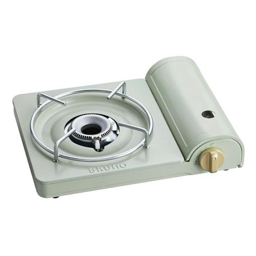 BRUNO カセットコンロ スリム BOE095-GR グリーン 4514499168159