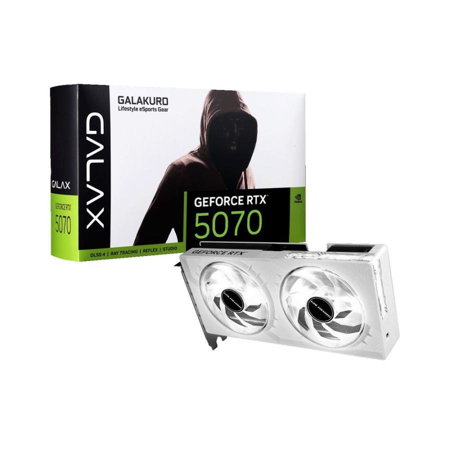 玄人志向 グラフィックボード  GK-RTX5070-E12GB ホワイト 4988755071642
