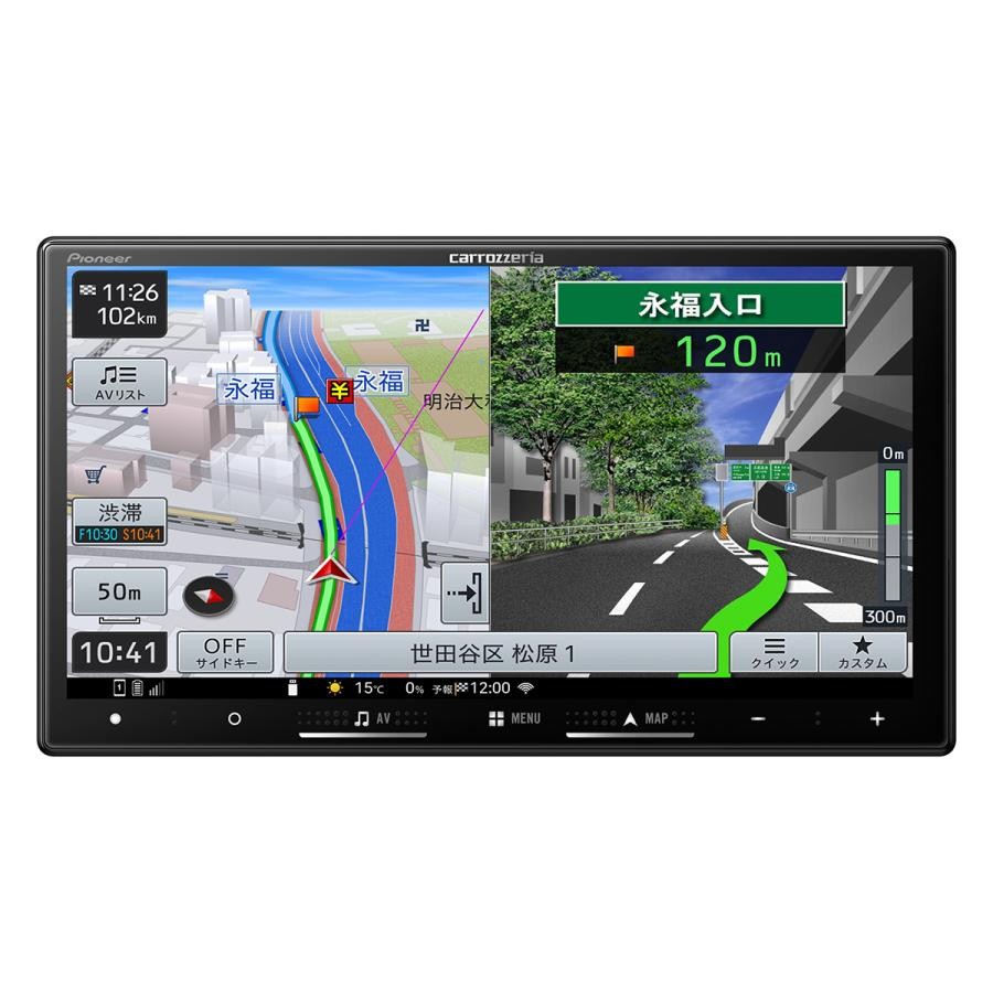 Pioneer パイオニア カーナビ 楽ナビ AVIC-RZ122　4988028532665