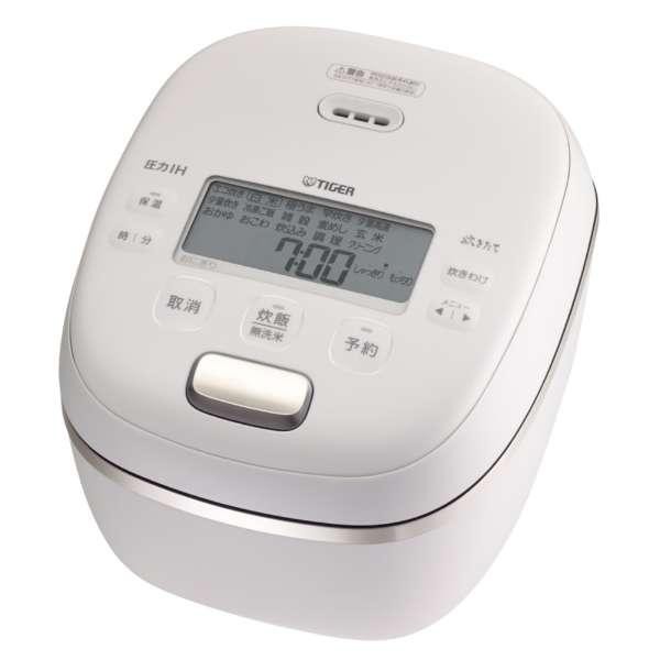 TIGER タイガー魔法瓶 炊飯器 ご泡火炊き JRI-G100-WO オフホワイト 4904710443354