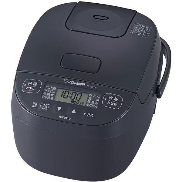 ZOJIRUSHI 象印 炊飯器 極め炊き NL-BF05-BZ ソフトブラック 4974305228048