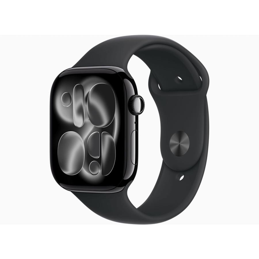 Apple Watch Series 11 (GPSモデル) 46mm ジェットブラック M/L [MEUX4J/A] 4549995622768