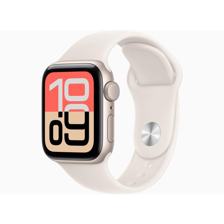 Apple Watch SE 3 GPS+Cellularモデル 40mm MEP64J/A [スターライトスポーツバンド S/M]