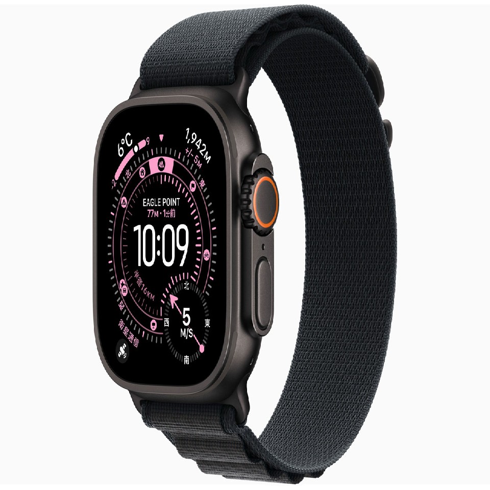 Apple Watch Ultra 3 GPS+Cellularモデル 49mm MF0Q4J/A [ブラック・ブラックアルパインループ S]