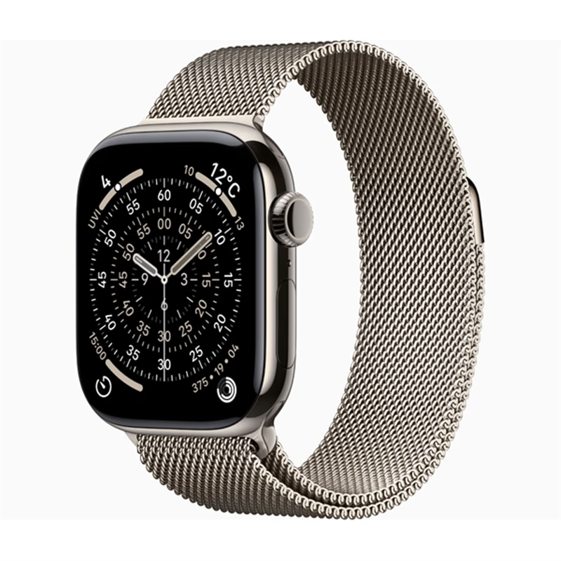 Apple Watch Series 11 GPS+Cellularモデル 46mm MFCY4J/A [ナチュラルチタニウムケース・ナチュラルミラネーゼループ S/M]