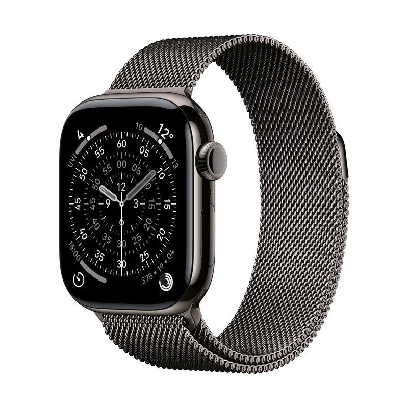 Apple Watch Series 11 GPS+Cellularモデル 46mm MFD34J/A [スレートチタニウムケース・スレートミラネーゼループ S/M]