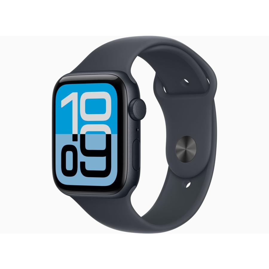 Apple Watch SE 3 GPSモデル 44mm MEHN4J/A [ミッドナイトスポーツバンド S/M]