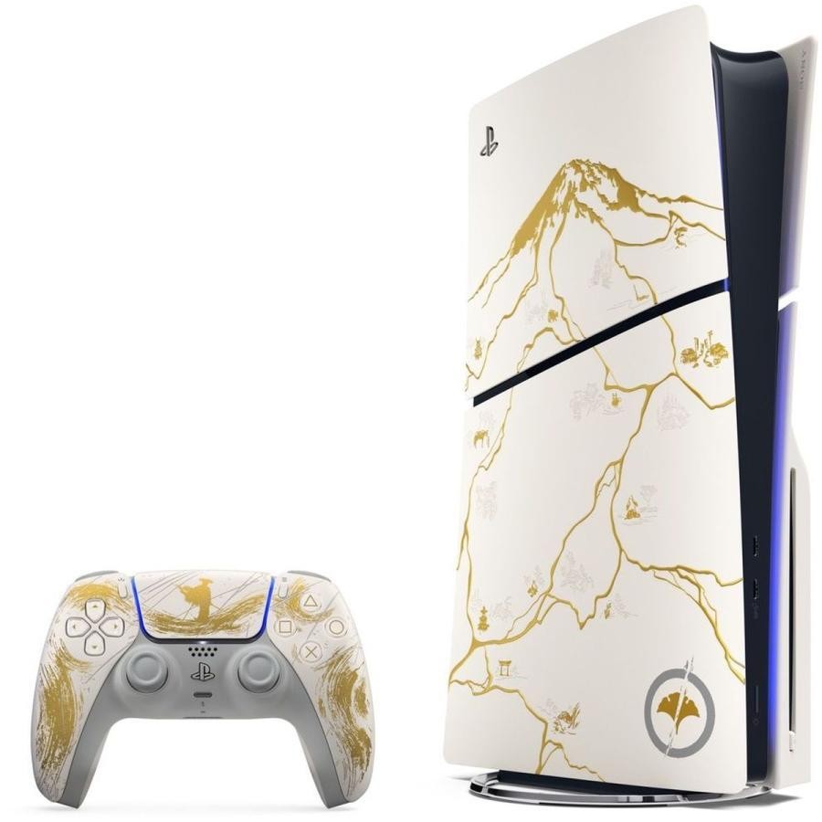 PS5 Slimモデル プレイステーション5 Ghost of Yotei ゴールド リミテッドエディション CFIJ-10029 4948872850391