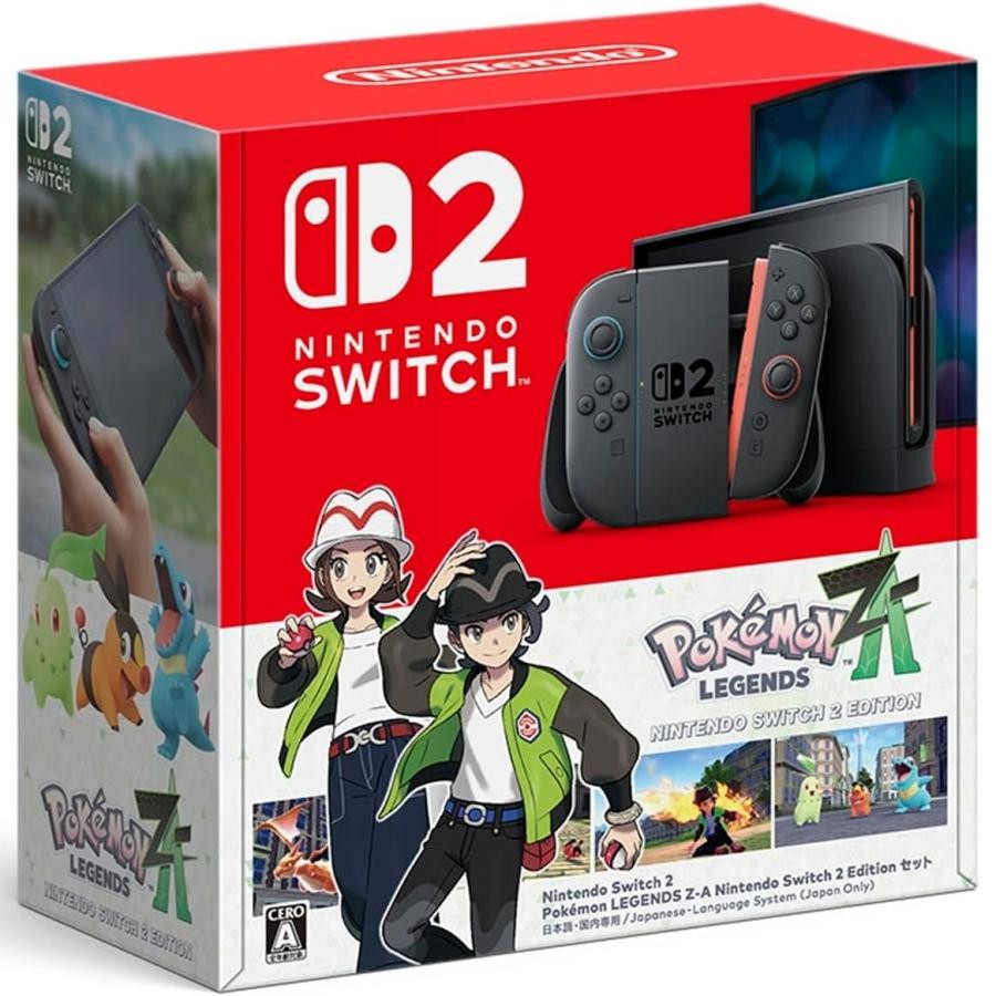 Nintendo Switch 2日本語・国内専用 Pokemon LEGENDS Z-A Nintendo Switch 2 Edition セット 4902370553505