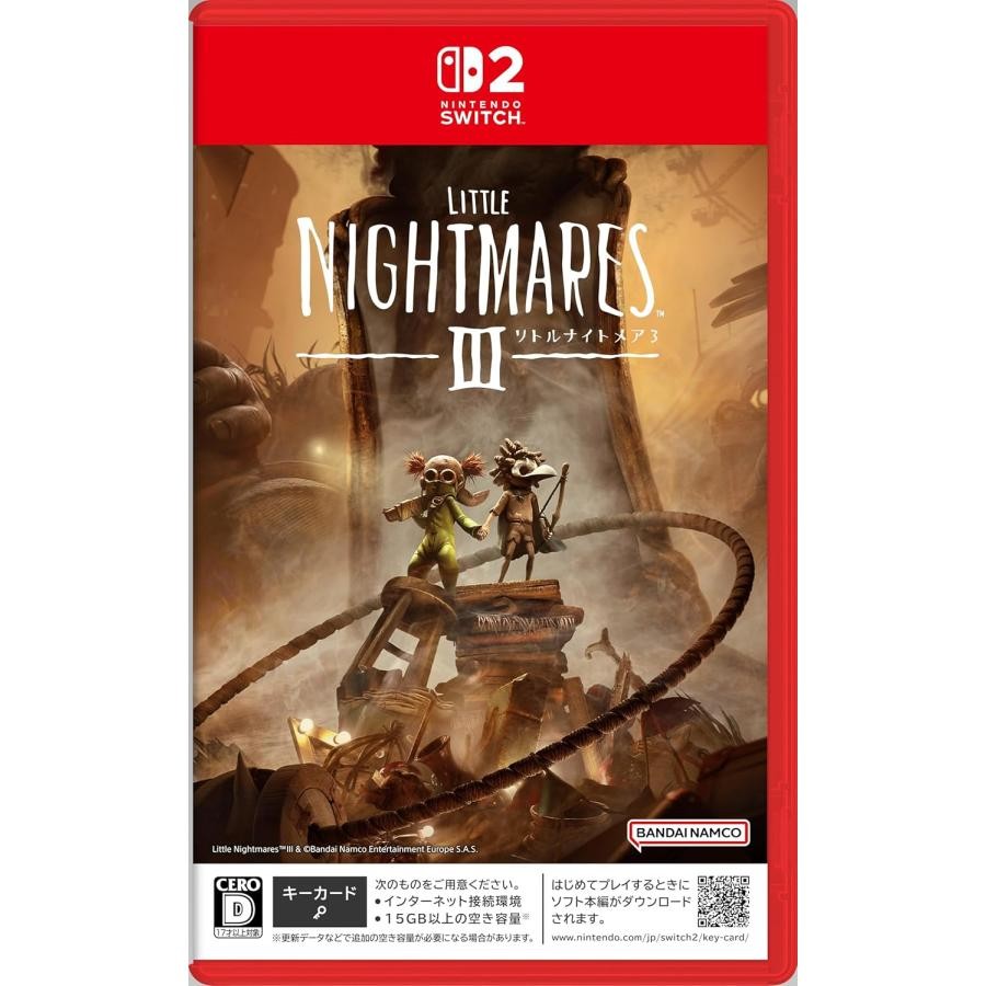 Switch2 ゲームソフト リトルナイトメア3 4573608193970