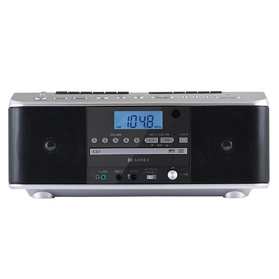 東芝 TOSHIBA ラジカセ AUREX TY-CDW991-S シルバー 4560158876606
