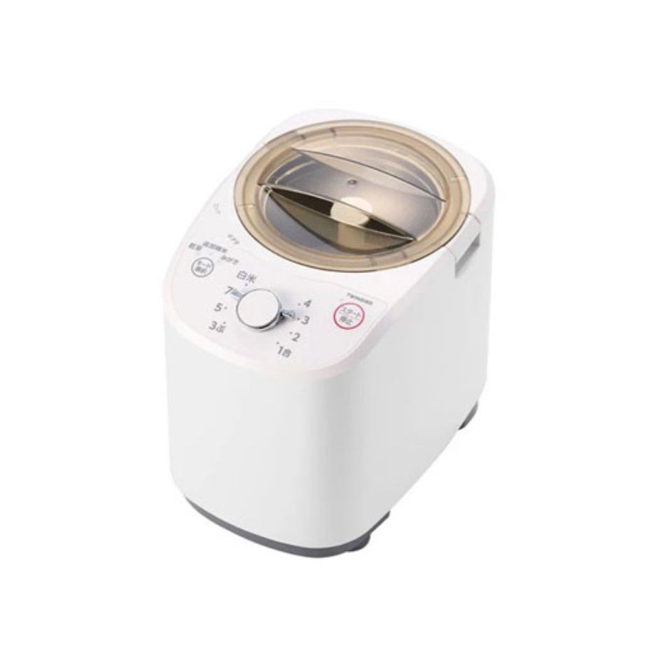 TWINBIRD ツインバード コンパクト精米器 EMR-EE21W ホワイト 4975058552114