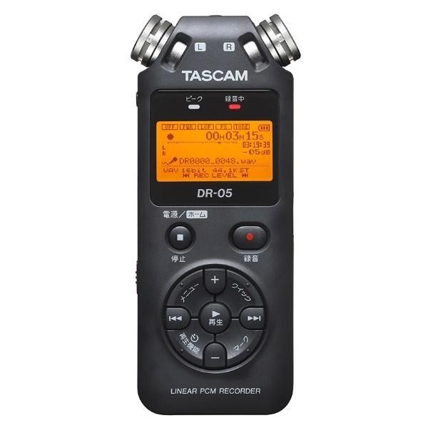 TASCAM タスカム ボイスレコーダー DR-05 VER3 4907034131341