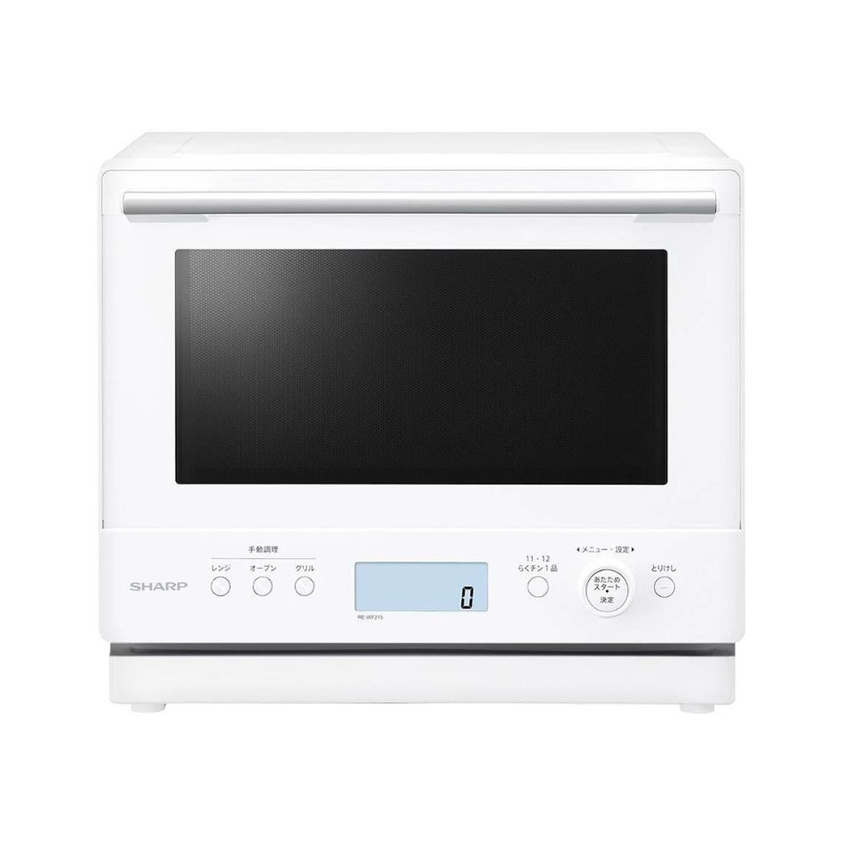 SHARP シャープ 搭載過熱水蒸気オーブンレンジ 27L PLAINLY RE-WF275-W ホワイト 4984824990141