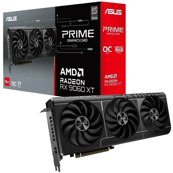 ASUS エイスース グラフィックボード PRIME-RX9060XT-O16G 0197105994218