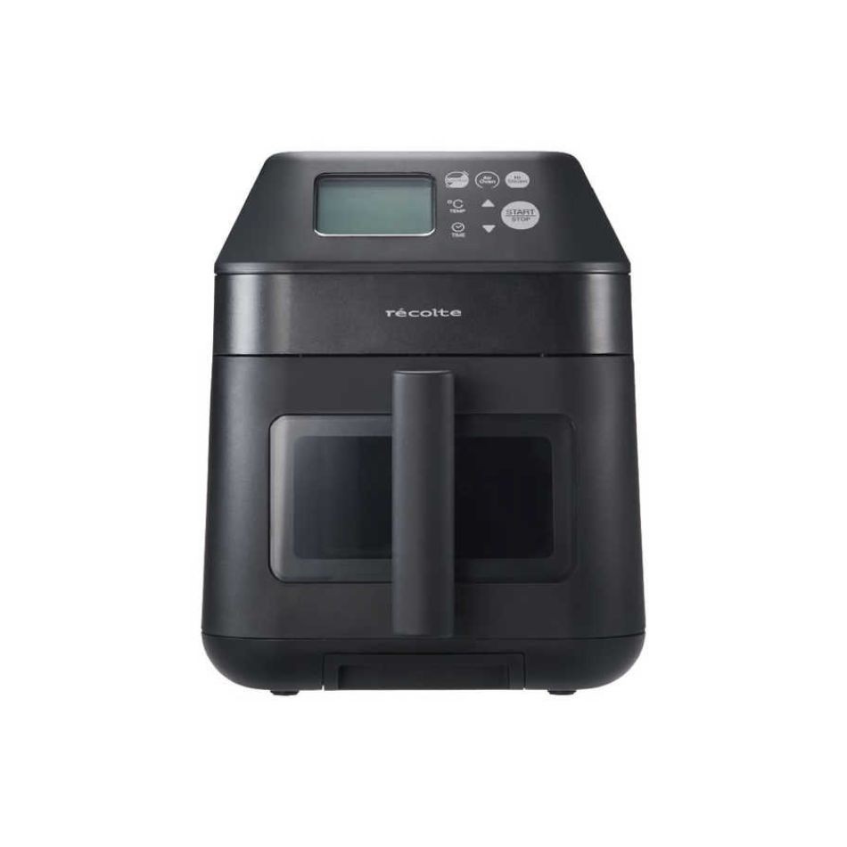 recolte レコルト ハイスチームエアーオーブン Hi Steam Air Oven RAO-3(BK) ナチュラルブラック 4582180208163