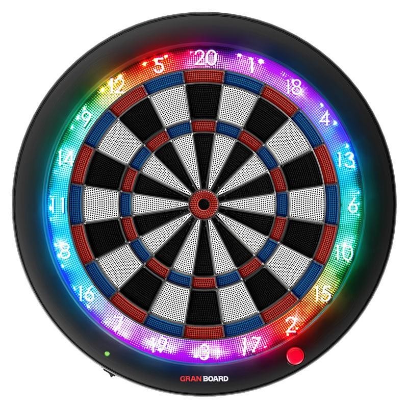 ダーツボード グランボード3s ブルー 電子ダーツボード オンライン対戦 LED ソフト　4582566524283