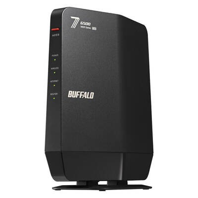 BUFFALO バッファロー  デュアルバンド Wi-Fiルーター WSR6500BE6P-BK ブラック 4981254072868