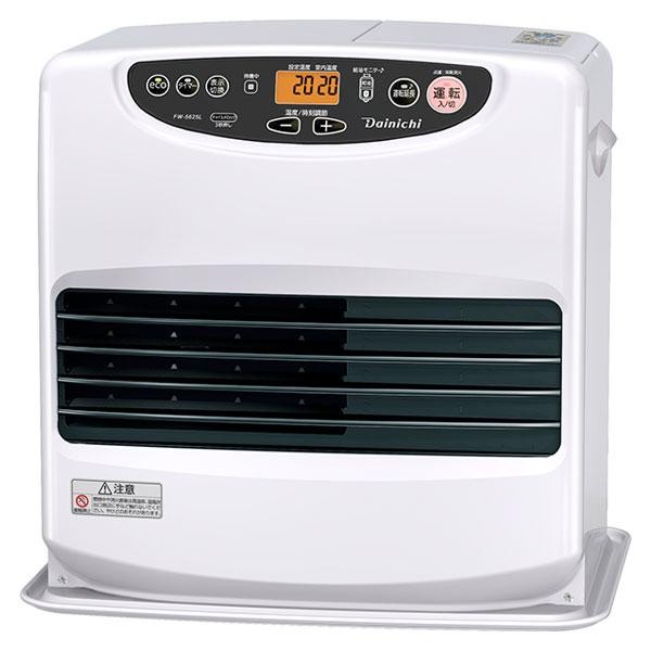 DAINICHI ダイニチ ファンヒーター FW-5625L W ムーンホワイト 4951272035725