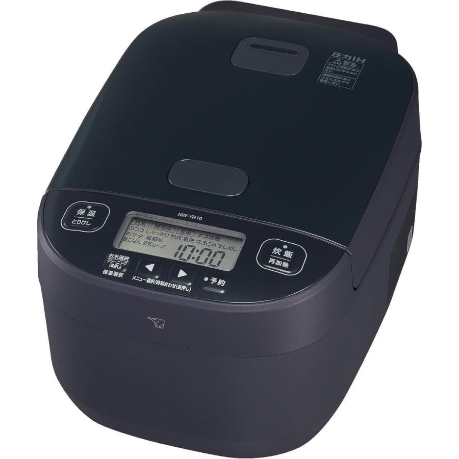 象印 炊飯器 豪熱大火力 NW-YR10-BZ スレートブラック 4974305228079