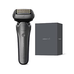 Panasonic パナソニック 5枚刃シェーバー ラムダッシュPRO ES-L551U-S チタンシルバー 4549980979976