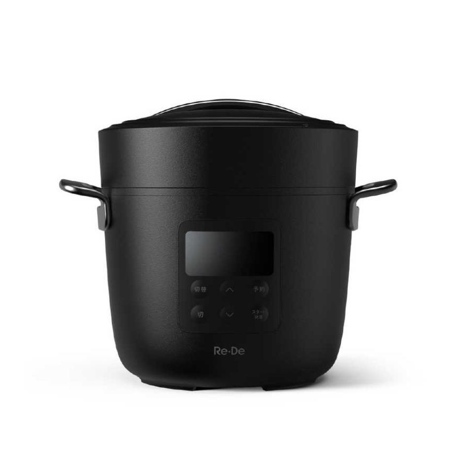 A-Stage 電気圧力鍋 2L Re・De Pot EPC01A-20BK ブラック 4573110727410